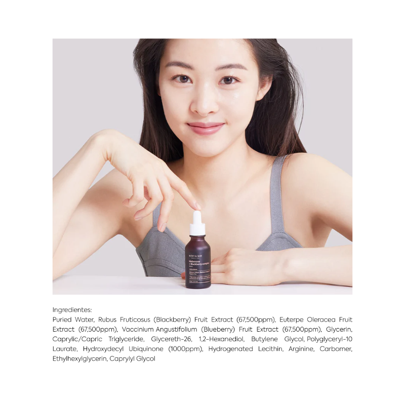 Idebenone + Blackberry
Complex Serum
