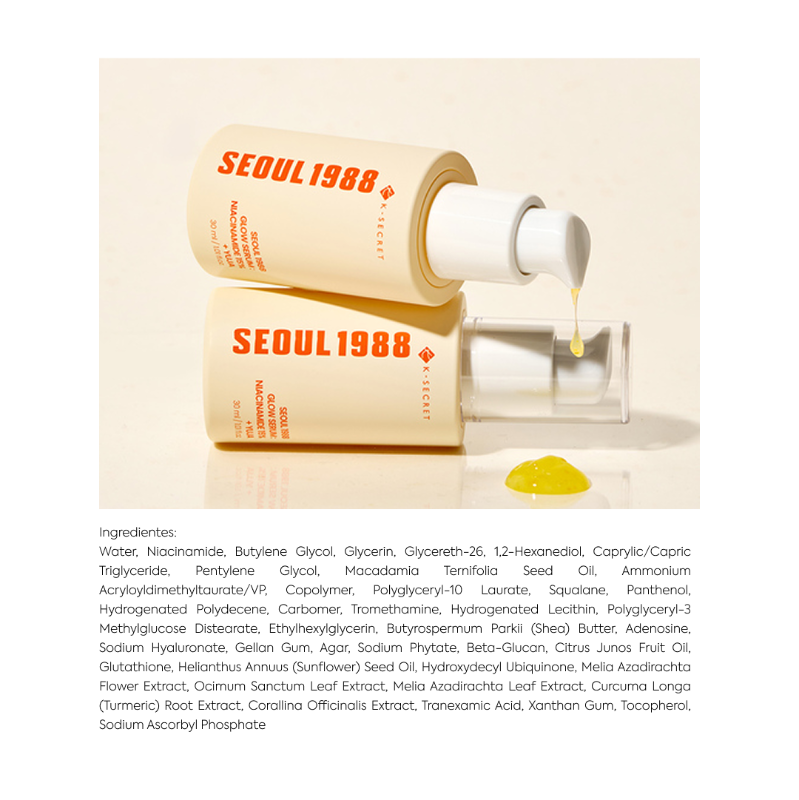SEOUL 1988 Glow Serum : Niacinamide 15% + Yuja