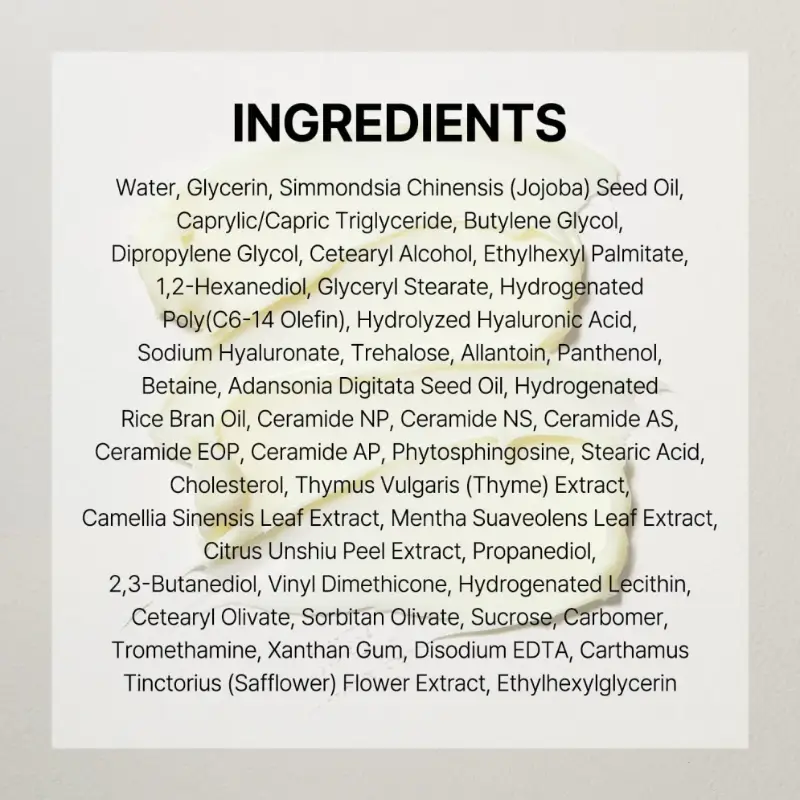 Solid In Ceramide
Cream