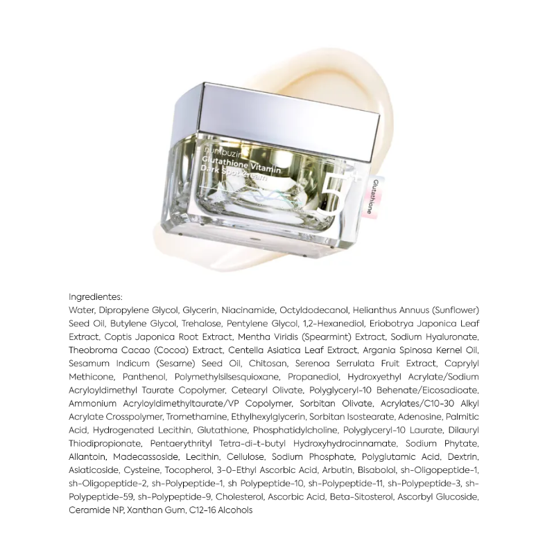N05+ Vitamin
Glutathione Dark Spot Laser Cream