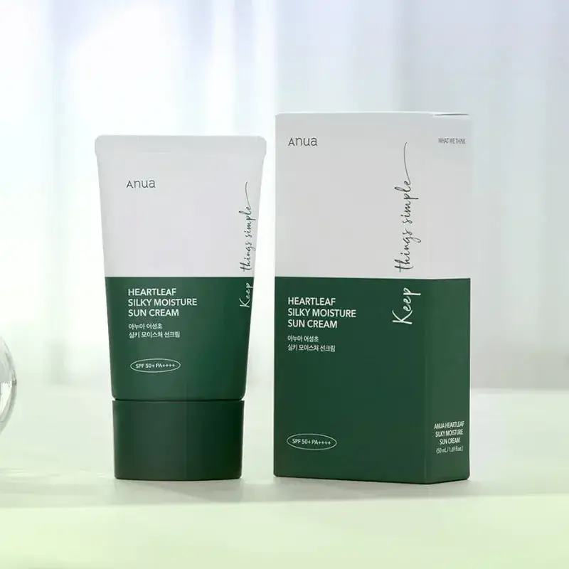 Heartleaf Silky
Moisture Sunscreen
