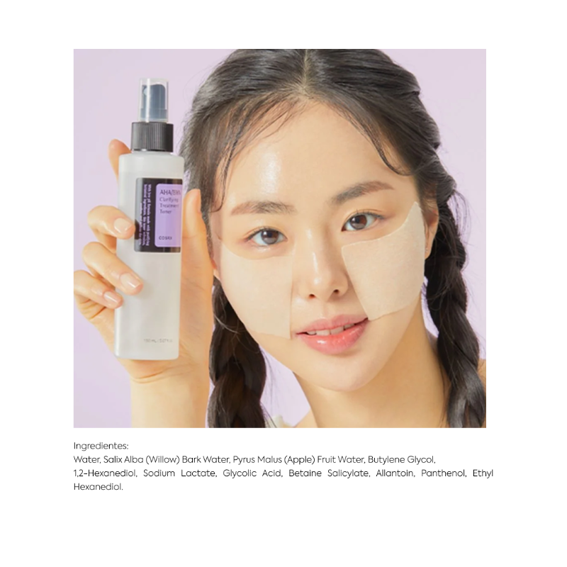 AHA/BHA 7 Clarifying
Treatment Toner