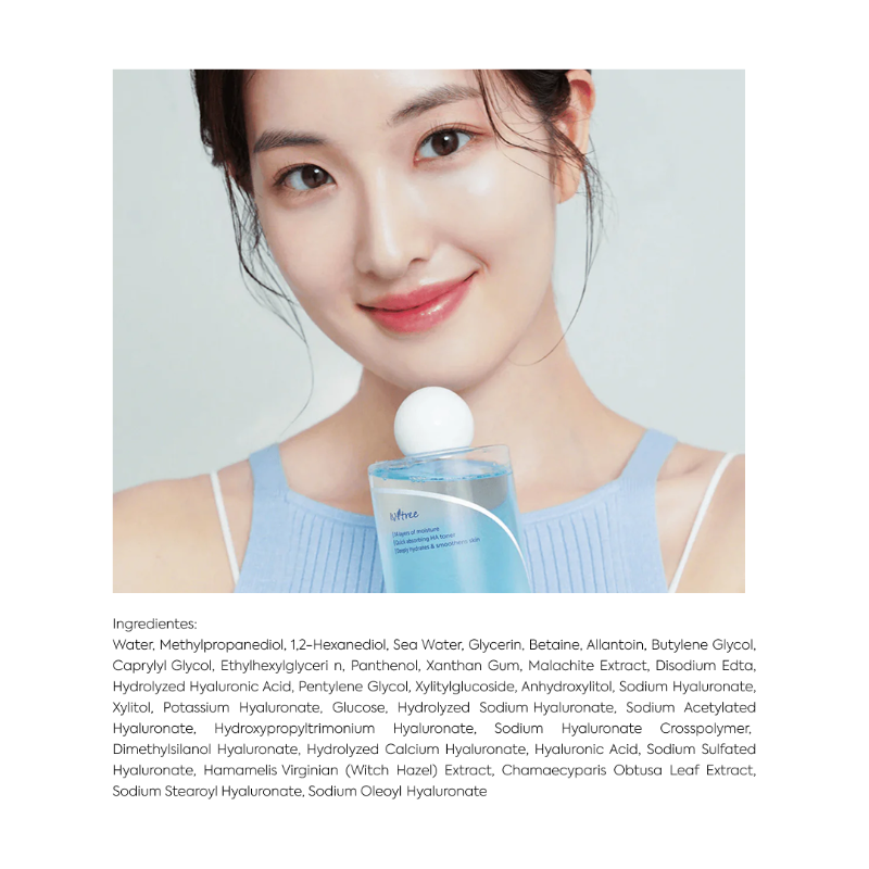 Ultra Low Molecular
Hyaluronic Acid Toner