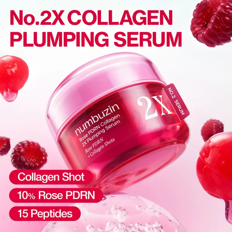 Rose PDRN Collagen 2X Plumping Serum