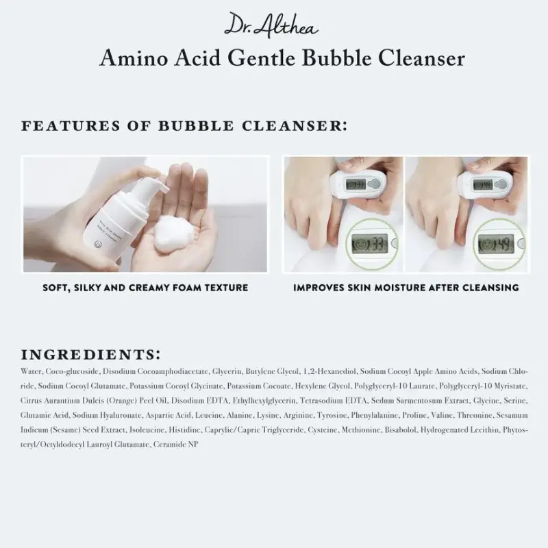 Amino Acid Gentle Bubble Cleanser