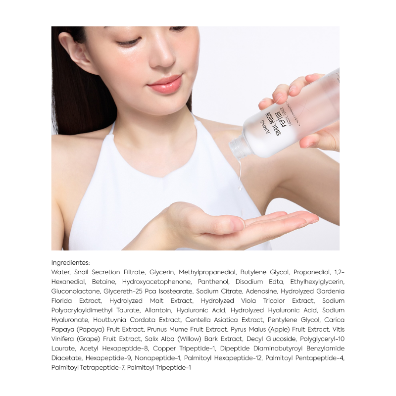 Snail Mucin + Peptide Facial Toner