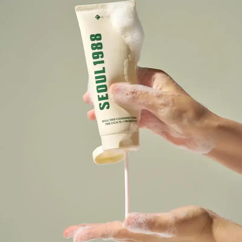 SEOUL 1988 Cleansing Foam : Pine Cica 1% + Probiotics