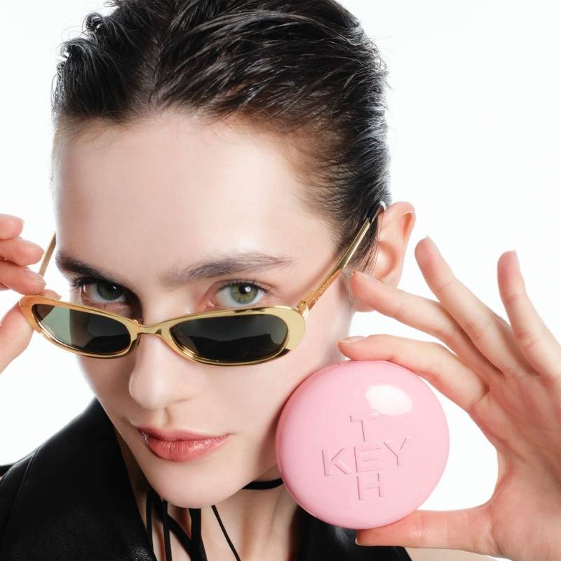 Colored Keyth Pink Magnet Cushion