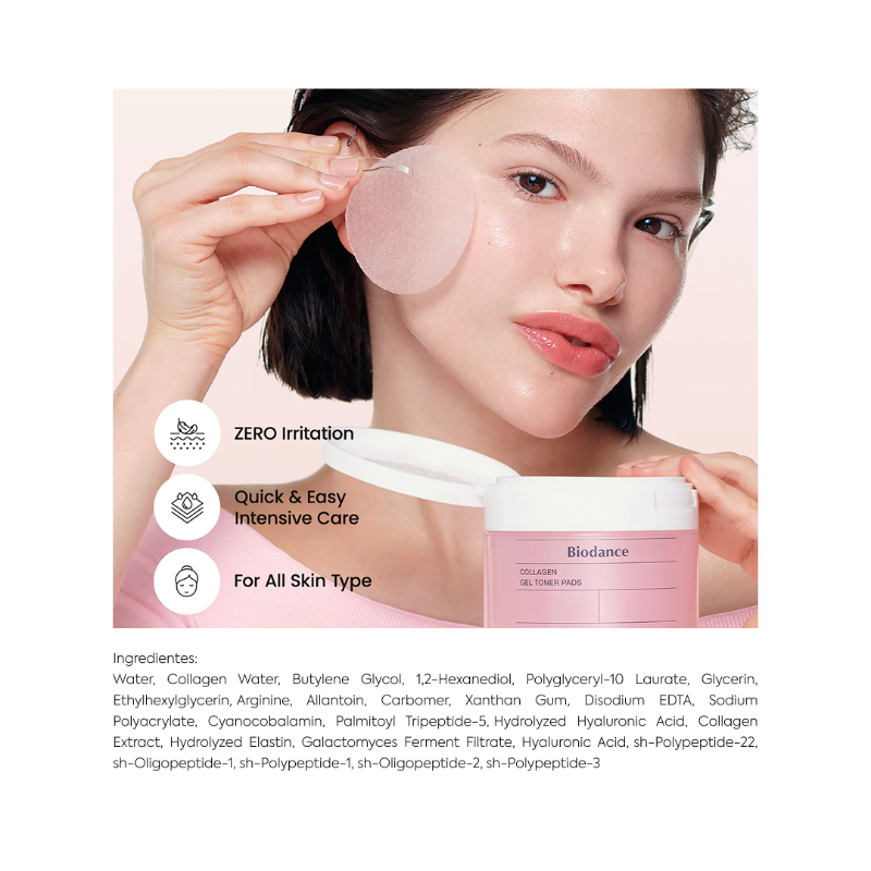 Collagen Gel Toner Pads
