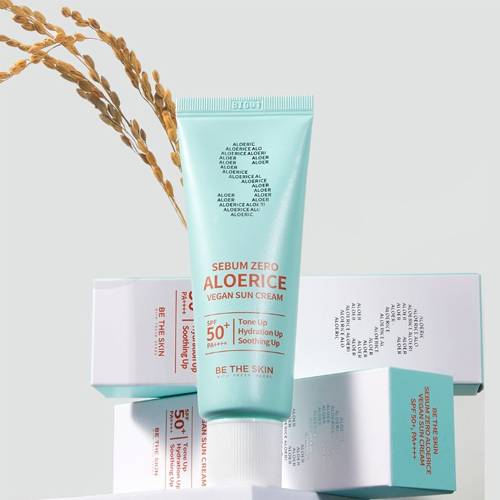 Sebum Zero
Aloe Rice Vegan Sun Cream