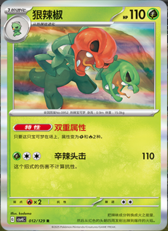 012/129 Scovillain狠辣椒 R