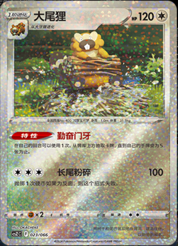 023/066 Bibarel大尾狸