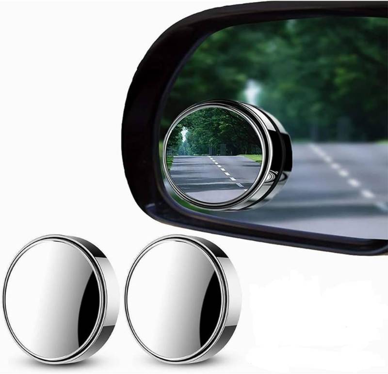 HD Convex Blind Spot Mirrors (Pack of 2)