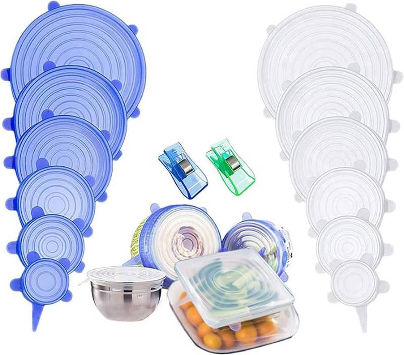 Silicone Stretch Lids (Pack of 6)