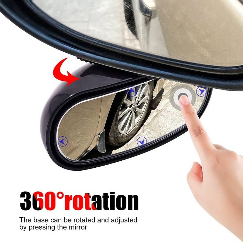 HD Convex Blind Spot Mirrors (Pack of 2)