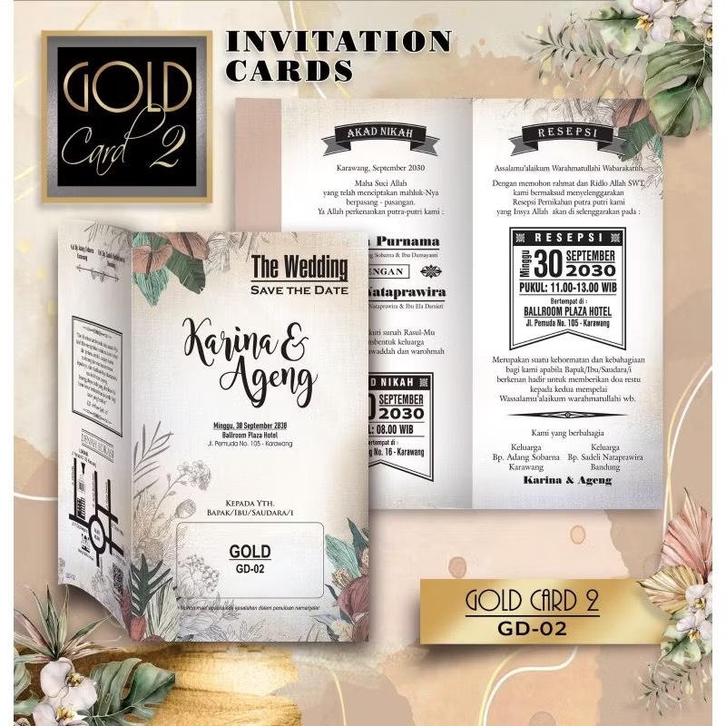 Gold card GD