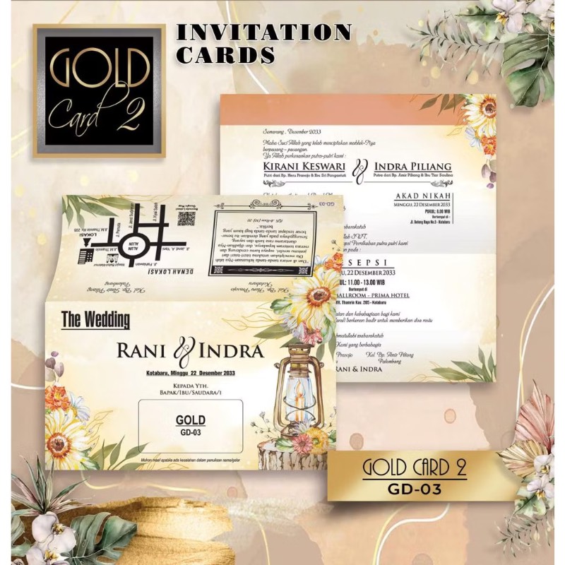 Gold card GD