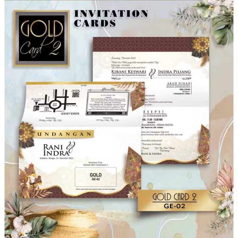 Gold card GE