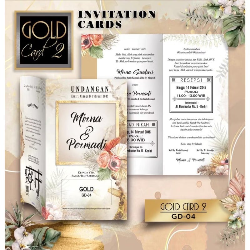 Gold card GD