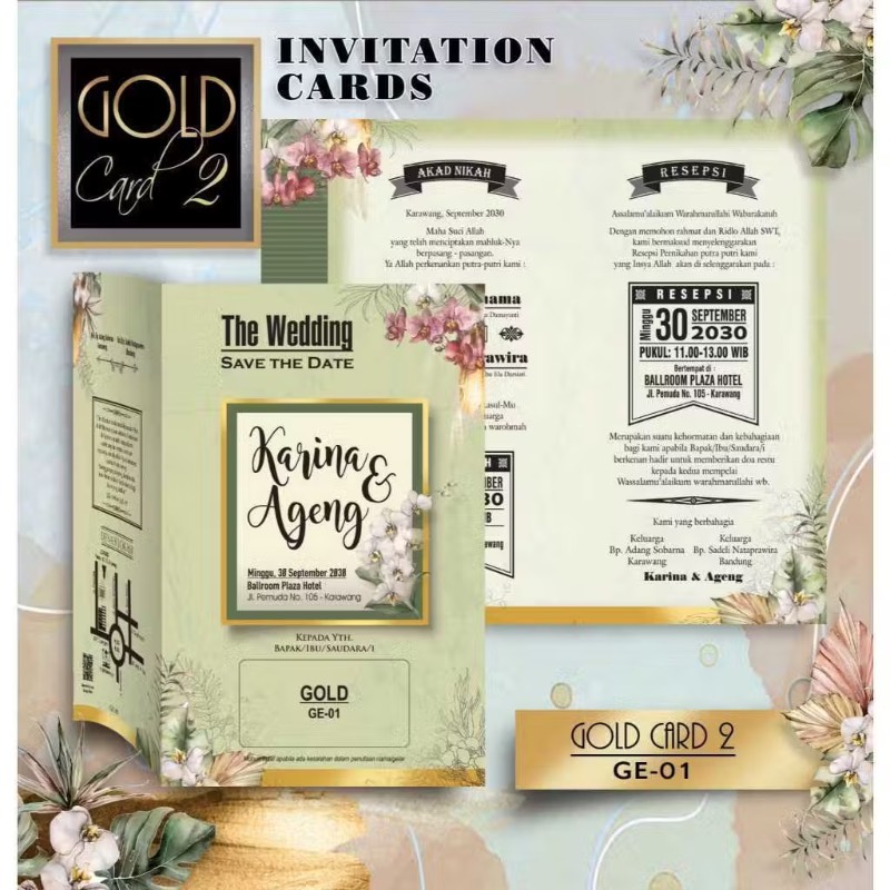 Gold card GE