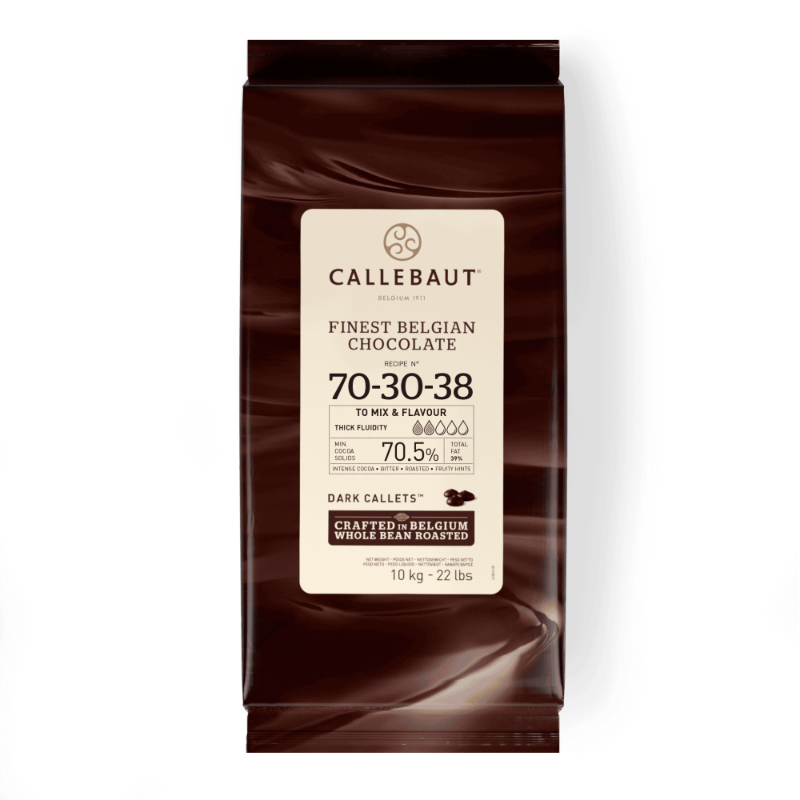 CALLEBAUT 70-30-38-E4- U71 FONDANT 70% CALLETS 2,5 KG
