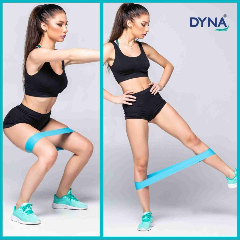 Dyna Fabric Resistance Band – Loop Hip Band for Women & Men