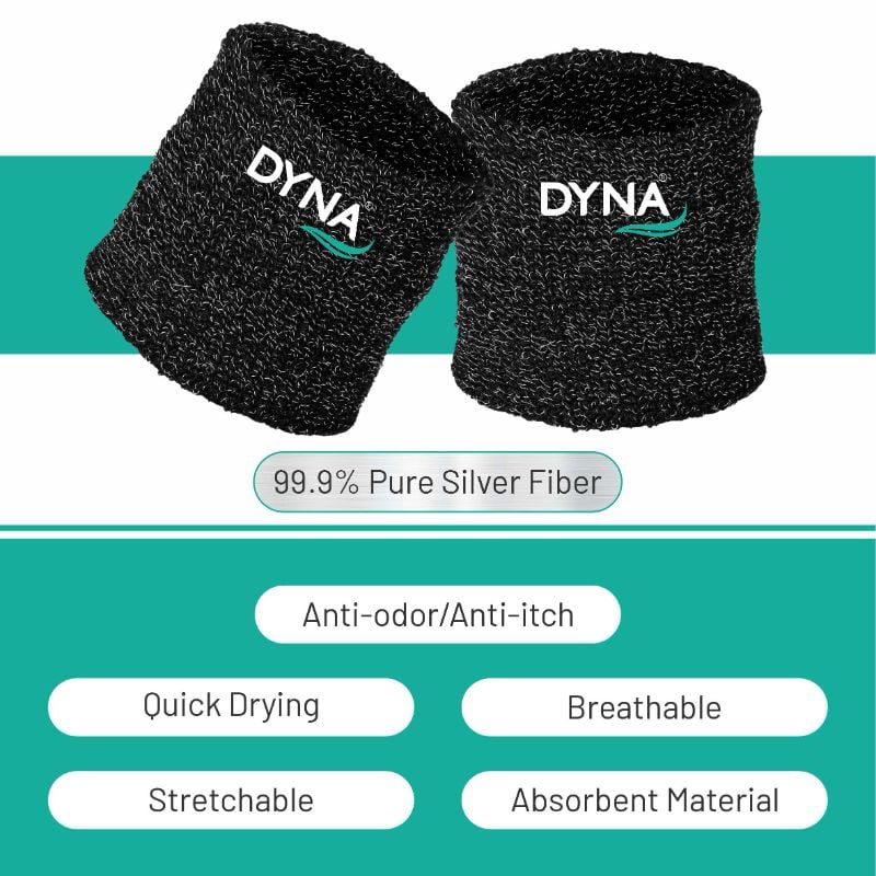 Dyna Sweat Band with Silver