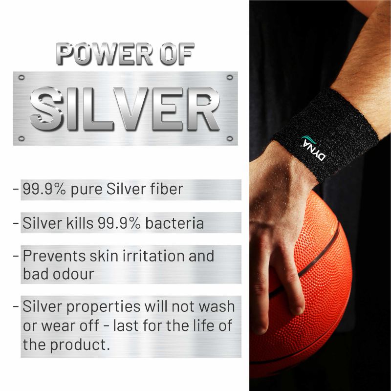 Dyna Sweat Band with Silver