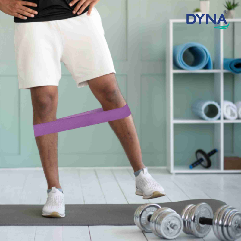 Dyna Fabric Resistance Band – Loop Hip Band for Women & Men