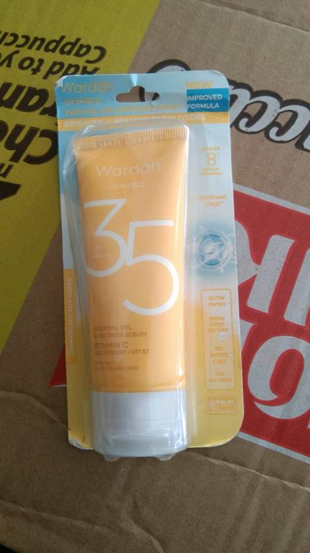 Wardah UV Shield Essential Gel Serum SPF 35 PA+++