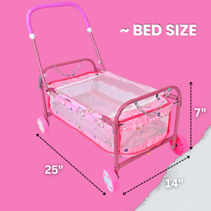 Hut Small Baby Coated Cradle