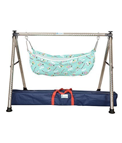 Rounded Stainless steel Baby Cradle Model: 3201