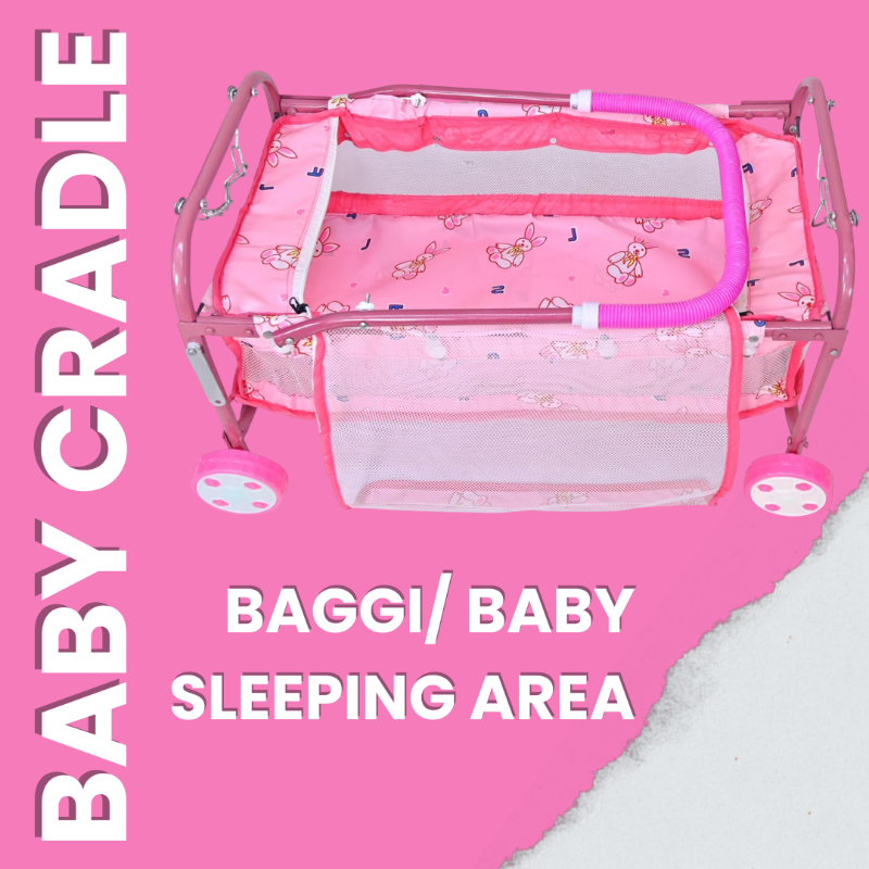 Hut Small Baby Coated Cradle