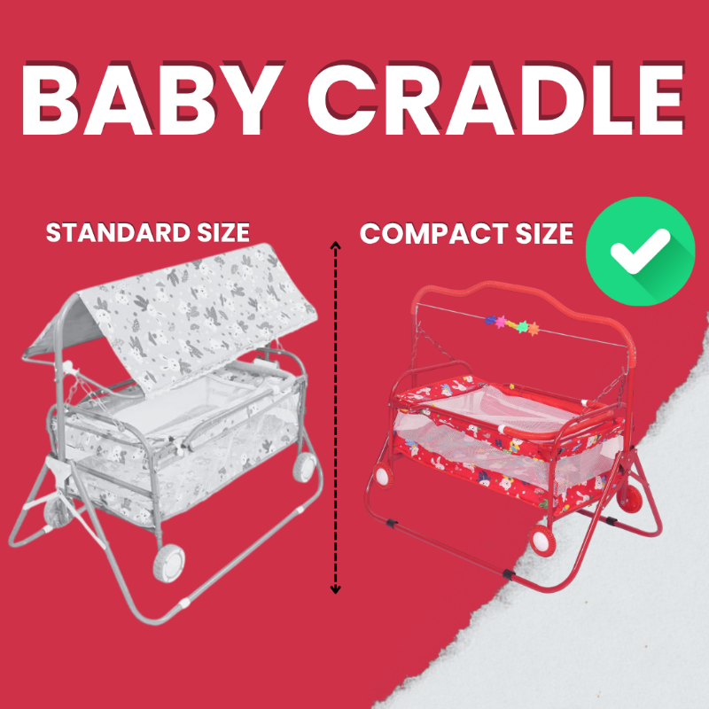 Small Baby Coated Cradle
