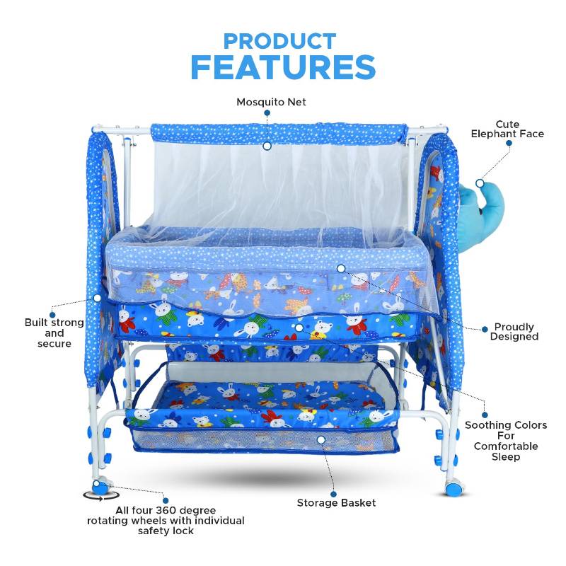 Pinkuchinku Baby Cradle model: 3221