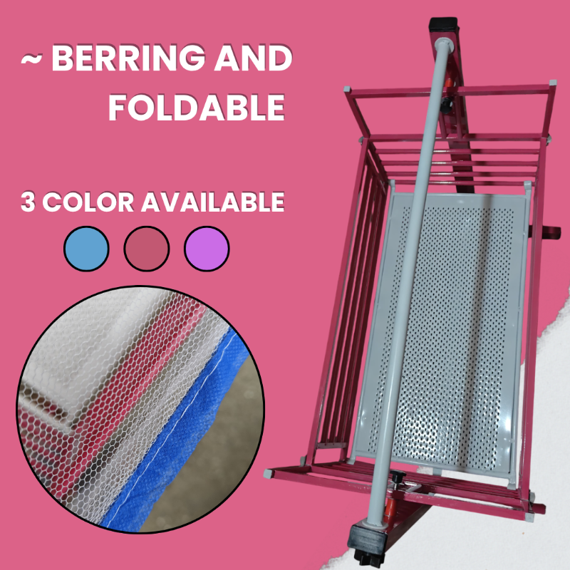 Baby Coated Iron Cradle T Stand Model: Powder Coated