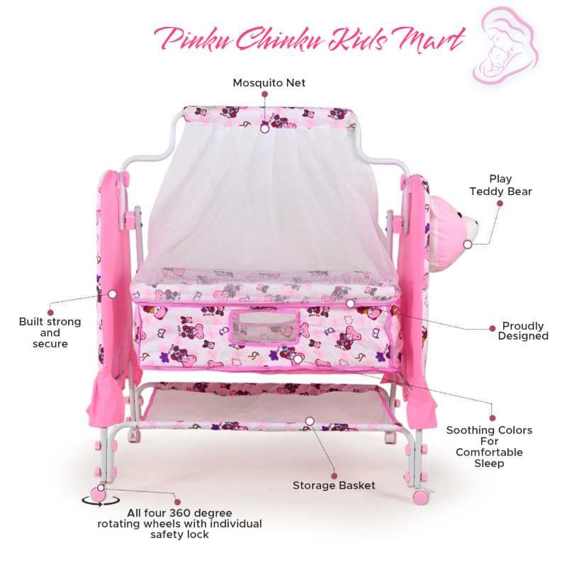Panda Fancy Cradle Model: 3222