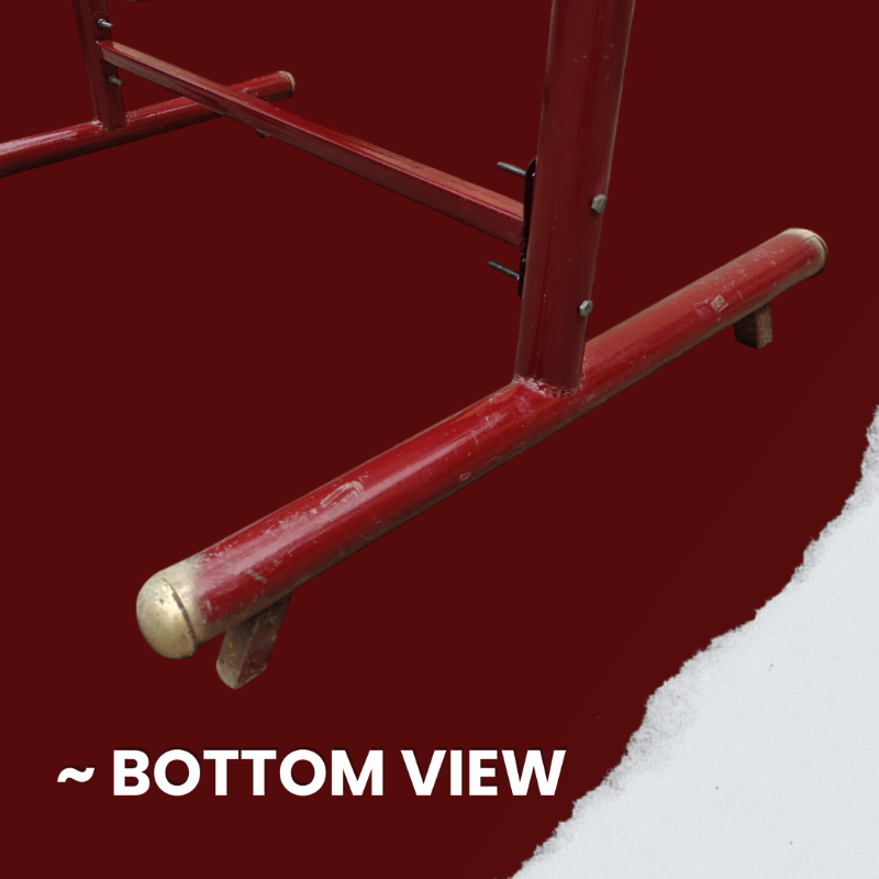 Rounded cradle T- Stand
