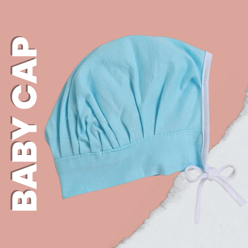 Baby Cotton Plane Cap Tie Knot Cap 06