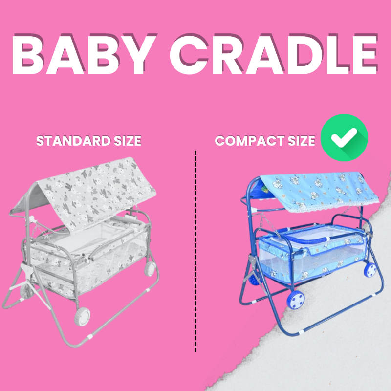 Hut Small Baby Coated Cradle