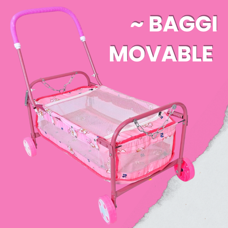 Hut Small Baby Coated Cradle