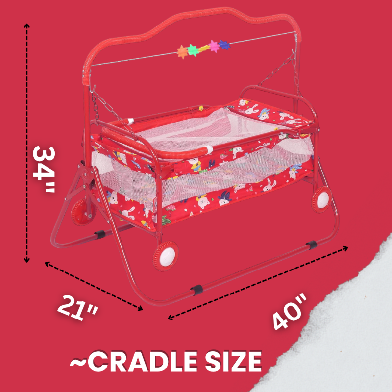 Small Baby Coated Cradle