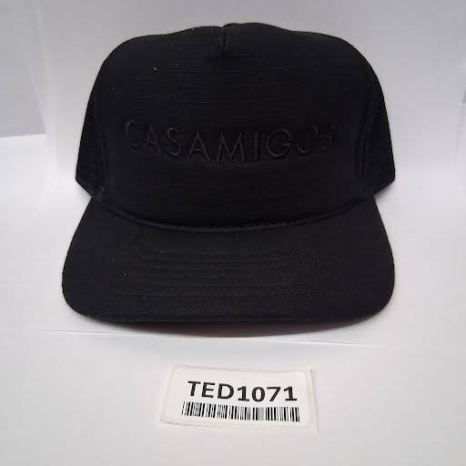Black Casamigos Lettered Hat - TED1071
