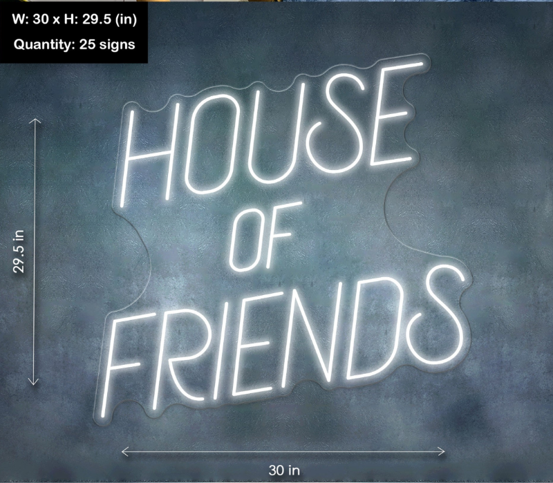 NEON LGHT HOUSE OF FRIENDS - TED1121