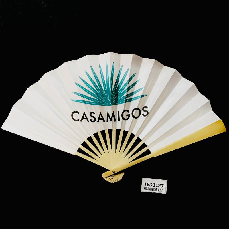 Linen Hand Fan - TED1127