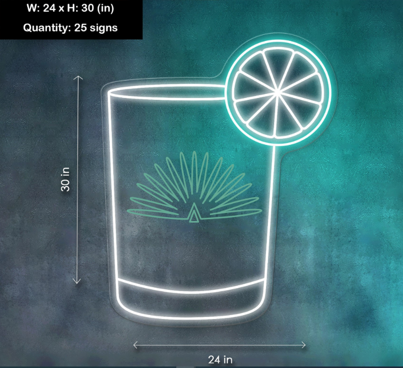 NEON LIGHT COCKTAIL - TED1123