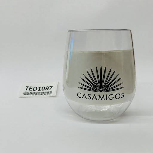 Plastic Stemless Wine Glass - TED1097