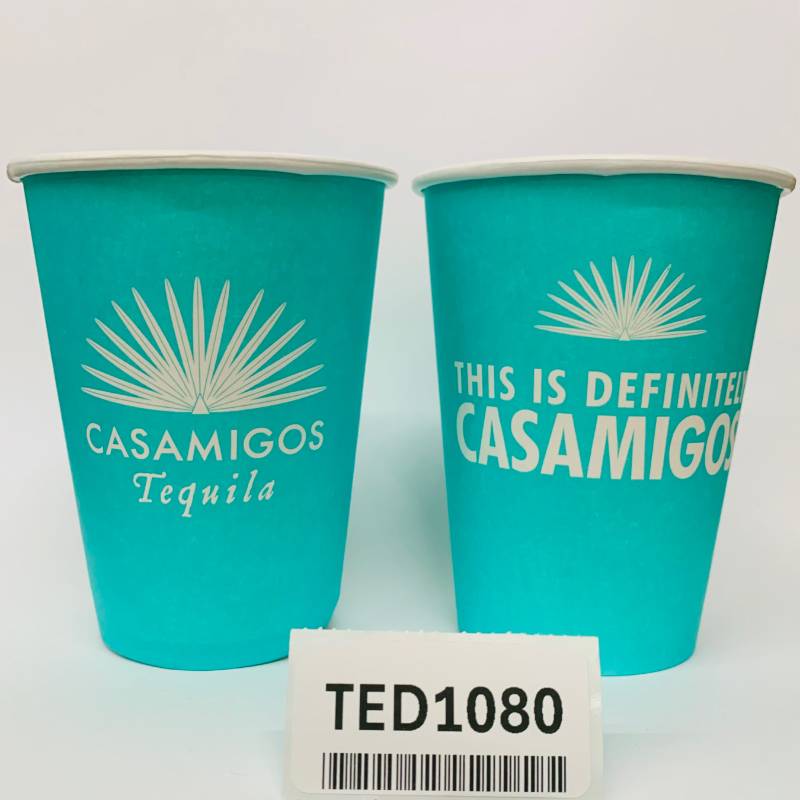 12oz Poly Paper Hot Cup - TED1080