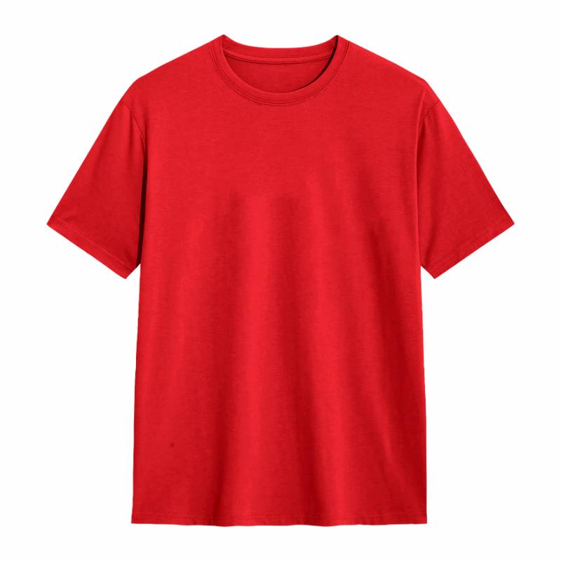 Kaos Cotton 30s Reguler Pendek Merah