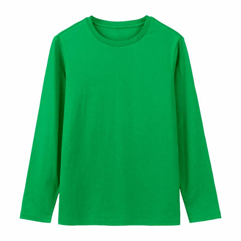 Kaos Cotton 30s Reguler Panjang Hijau